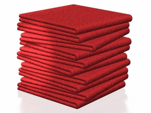 All Shine Microfibres Cloths Large 40 x 40 Super Plush Towels, Long Lasting, Ideal for Any Surface