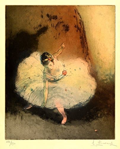 Ballerinas II (Danseuse à la barre)