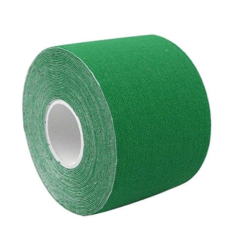 Active Athletics 5cm x 5m Kinesiology Tape 4 Rolls in 9 different colours, green