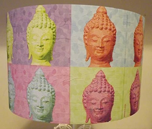 Buddha Pop art lampshade Gold