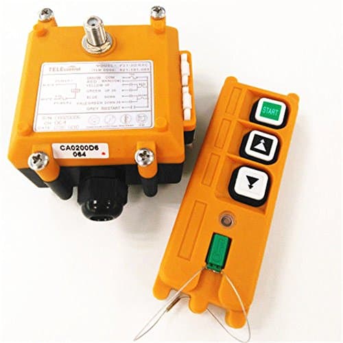 Winch Wireless Remote Control Truck Trailer F21-2D AC/DC 18V-65V (1 Transmitter + 1 Receiver) with Double Speed Button