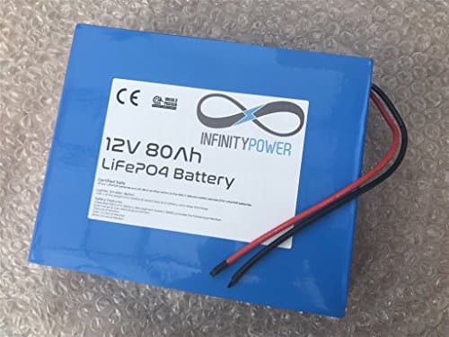 Lifepo4 12V 80Ah Lithium Iron Phosphate Battery Power Pack for Solar Wind