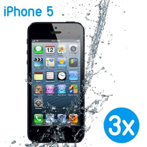 3 x Smartskin iPhone 5S, 5C, 5 protective skin perfect multiuse protection against water, dust, sand, snow and much more