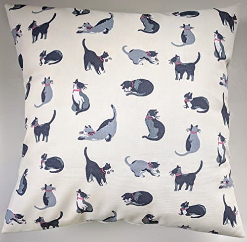 Cushion Cover in Cath Kidston Painted Cats 16"