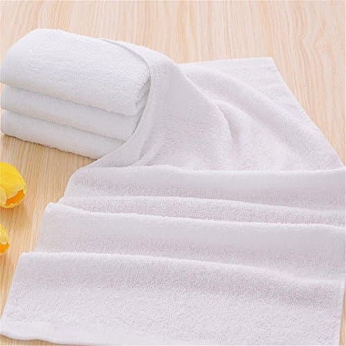 GKRY 100% Egyptian Cotton/Super Soft and Highly Absorbent/Machine Washable/Absorbent and Quick Dry Face Cloth/Microfiber ExtraAbsorbent towels soft a 33x73cm, white