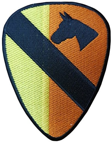 1st Cavalry Division Embroidered Badge Patch Sew-on or Iron-on 9.5cm x 12.5cm