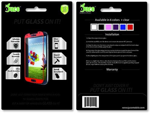 JucePeel Juce Peel JuceMobile Glass Screen Protector for Samsung Galaxy S 4