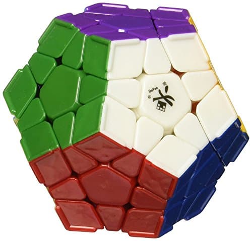 Dayan Megaminx Stickerless with Ridges 12color Speed Cube