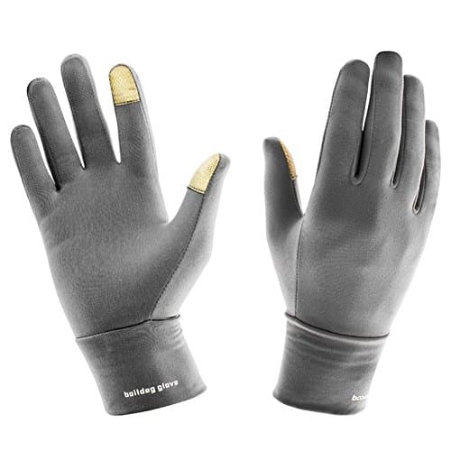 Sports Gloves With Touchscreen Function - Biking Gloves Running Gloves Jogging Gloves - Winter Full Fingers Sports Outdoor Gloves Men/Women (S/M, Gray)