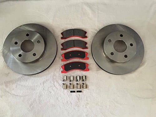 LPB RAYBESTOS Front Brake Discs & CERAMIC Brake Pads Grand Cherokee WJ 1999-2004 AKEBONO