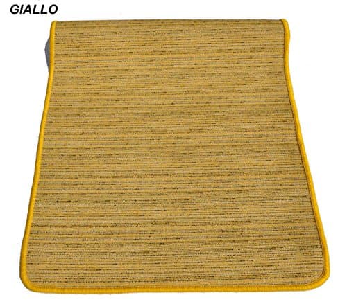 MELANGE kitchen mat (53 cm wide) - GIALLO - YELLOW - 200 CM.