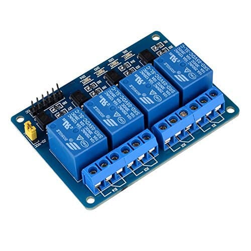 Kuman 4 Channel DC 5V Relay Module for Arduino Raspberry Pi DSP AVR PIC ARM K49