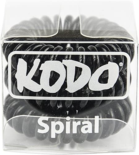 Kodo Spiral Bobble pack of 3 (Black)