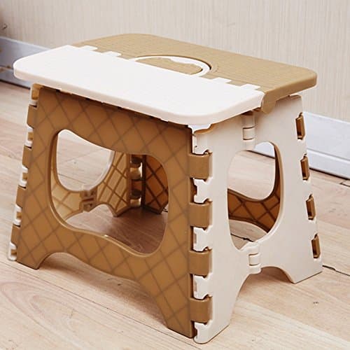 LJHA Chairs Padded plastic folding stool Children stool Portable stool Adult stool Small bench 4 colors available Size optional Stools ( Color : C )