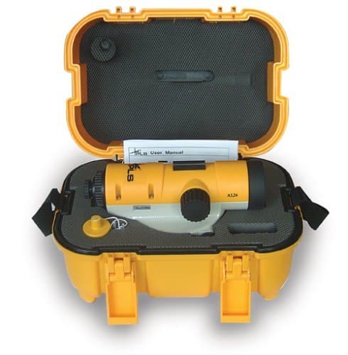PLS Laser PLS-60425 PLS24X Automatic Optical Level, Yellow by Pacific Laser Systems