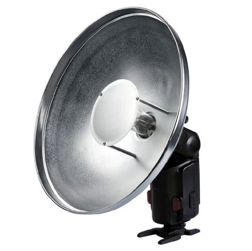 InterfitPhotographic STR207 Strobies Pro-Flash Beauty Dish with Honeycomb Grid (Silver)