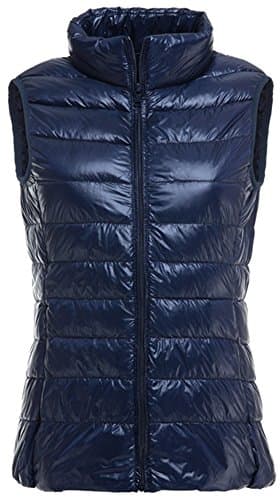 Women's Down Puffer Jacket Coat Vest Packable Ultra Light Weight