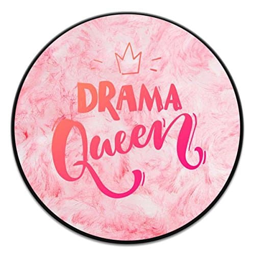 Customstand Customize Expanding Stand Pop Grip Mount Holder Sockets for iPhone,Samsung Galaxy,all Cellphones and Tablets - Drama Queen Black