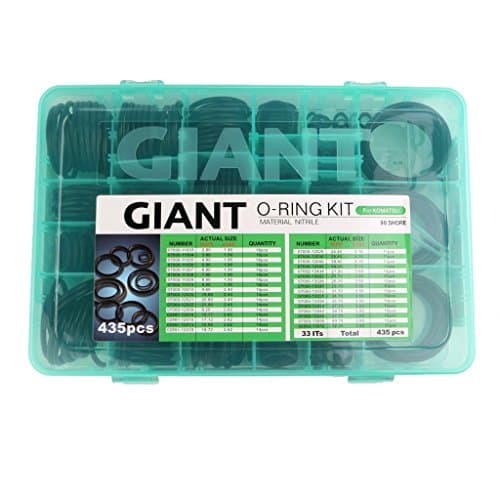Master O-Ring Seal Kit, 435 Seals for Hitachi Giant Heavy Equipment …