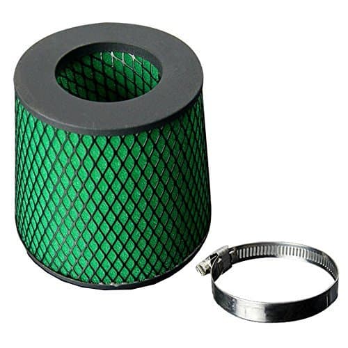 Fastwayracer Universal Super High Dry Flow Air Filter Intake Cone (2.5(63MM), Black) by Fastwayracer