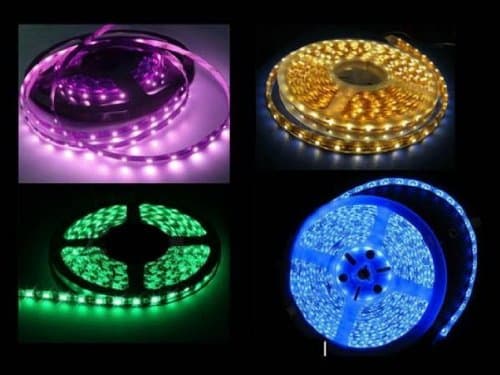 Autoled 0128 2 x 50 cm LED Strips SMD 3528 25 – Blue