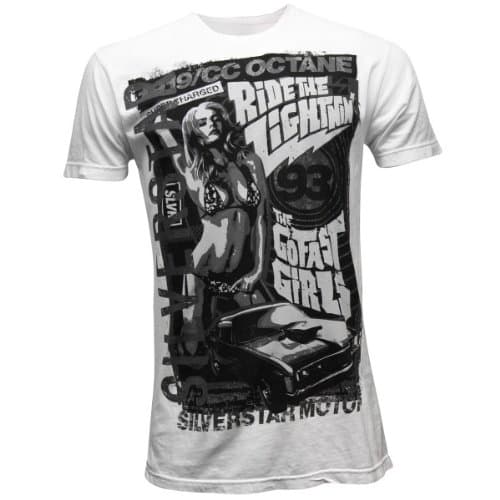 Silver Star Hot Hot Hot T shirt - White - Small