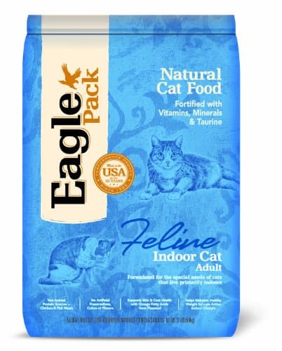 Eagle Pack Natural Pet Food, Indoor Formula For Cats, 12-Pound Bag
