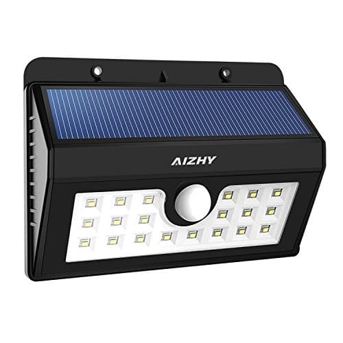 3 Modes Solar Lights ,20 LEDs Wireless Security Motion Sensor Wall Lights, Ultra-Bright& Waterproof Night Light for Outdoor Garden,Porch Wall, Yard,atio,Deck,Driveway with Motion Activated Auto On/Off