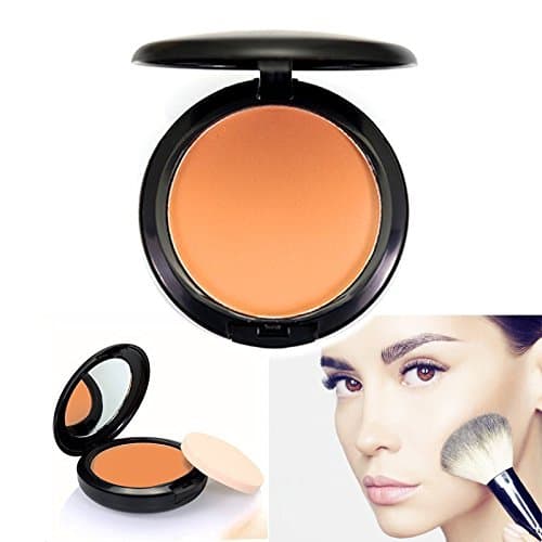 TOFAR Pressed Powder Compact Flawless Face Pressed Powder Foundation with Perfect Oil Control and High Coverage Features - #5