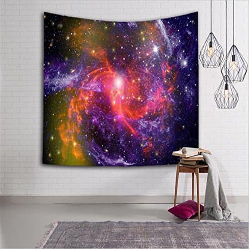 Creative Tapestry, Mysterious Cosmic Pattern Tapestry, Wall Decoration, Outdoor Beach Towel Carpet , #5 , 203x153