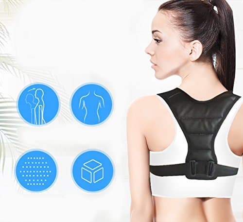 Back Posture Corrector Clavicle Support for Women and Men MARKTOP Adjustable Posture Brace for Medical Problems