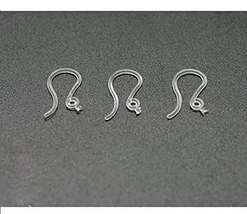 DROVE Invisible Plastic Earring Hooks for Earring Jewelry Making Accessories