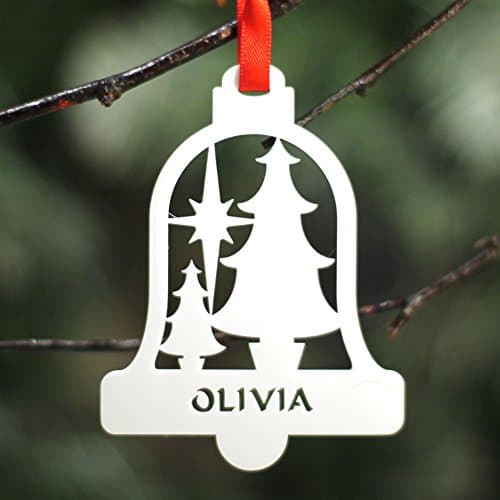 Personalised Bell Christmas Tree Decoration Bauble - Speedy Fast