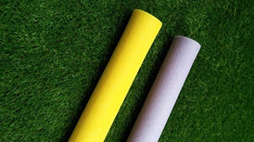 Yellow & Purple 2 Pack - Swimming Pool Noodle Float - Aid Woggle Flexi Beam Aqua Woggle child swim Lesson