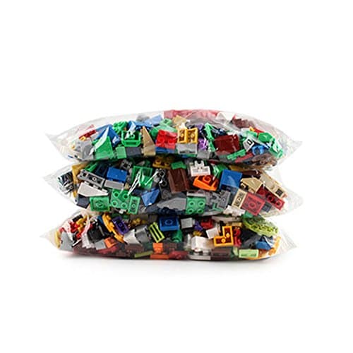 Amazemarket Eco-Friendly Multiple Shapes 1000 Pieces Set Kids Bulk Building Blocks Bricks Funny Stacking Upgraded Toy Infant Ideal Creativity Gifts Hand-eye coordination (no retail box)