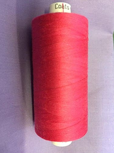 Coats Moon 120s Sewing Machine Polyester Thread Cotton 1000yds - Free Carriage - Cerise Pink 057
