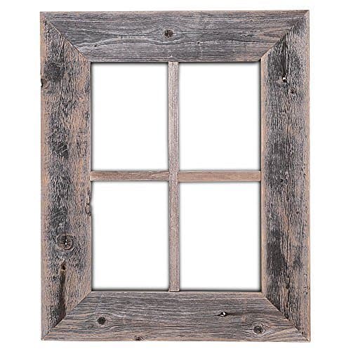Old Rustic Window Barnwood Frames - Not For Pictures by Rustic Decor