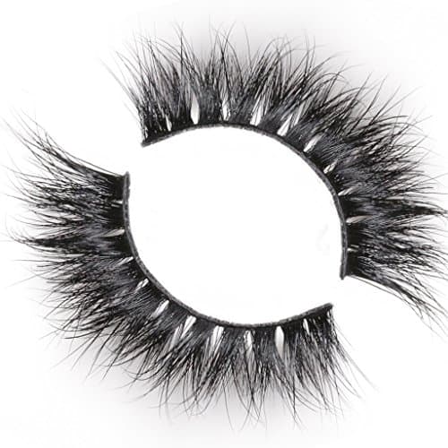 Arimika Short 3D False Eyelash 1 Pair Pack-Natural Look,Reusable with Proper Care, Firm Flexible Band