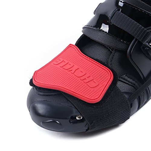 CHCYCLE Gear Shifter Accessories for Shoes Motorcycle Boots Protector Red…