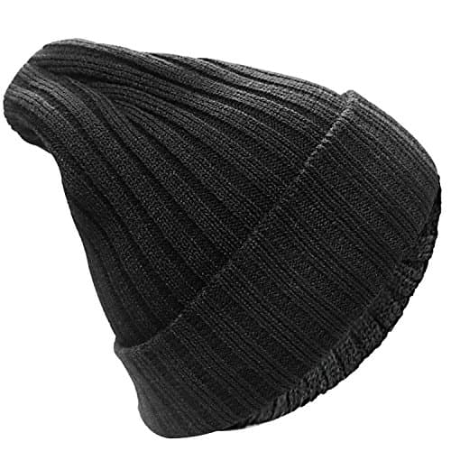 COCOFLY Knitted winter hat Beanie - Cable Thick, Soft & Warm Chunky Winter/Spring Beanie Cap for Unisex One Size