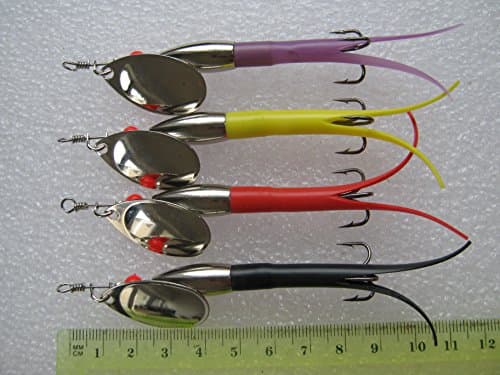 Bullet Flying C 20g #3 French Blade, 4 Items Mixed Colour Body Red Black Purple Yellow Silver Bullet Head & Blade