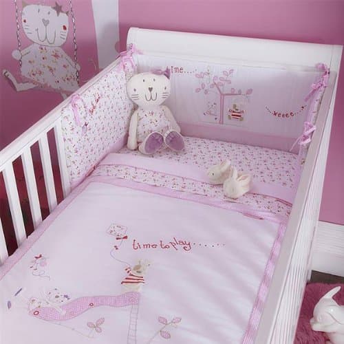 Izziwotnot Baby Fleur Cot Bed Quilt