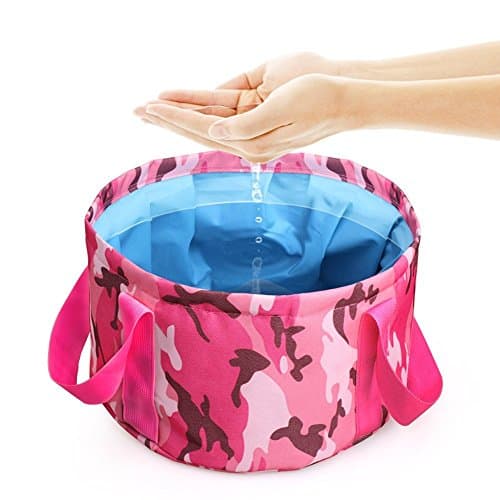 Simba dog Folding Bowl Bucket Multifunctional Camping Basin Ultra-Light for Outdoor Camping Travel Hiking (12.5 L)