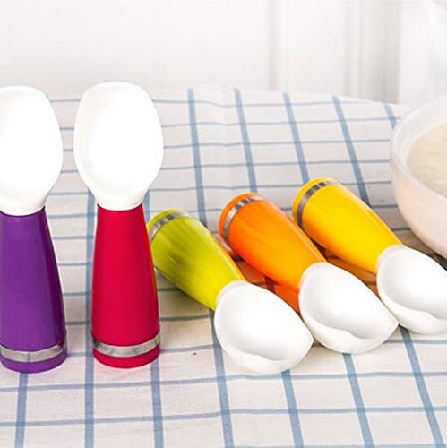 1PCS Fruit Ice Cream Mash Potato Scoop Spoon Ice Cream Ball With Plastic Handle Randomly send