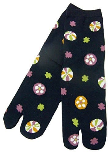 Japanese Split Toe Tabi Socks: Candies --One size 23-25cm (UK4-6)-- …