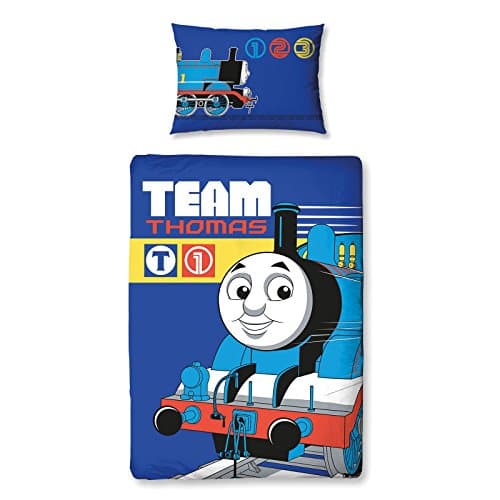 Thomas Team Junior Panel Duvet Cover + Free Small Reward Stickers
