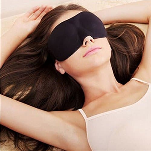 SENRU 3D Sleep Mask Upgraded Design Light Weight Quality Cotton 5Color Available, Relax your eyes,Better Sleeping