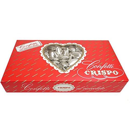 CRISPO SUGARED ALMONDS | Sugared Almonds with Chocolate | SILVER | 1 Kg