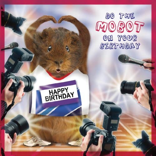 Mobot Birthday Crazy Crew Birthday Card