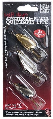 Matt Hayes Adventure Pack 3 x 8g Spinners - Multicoloured